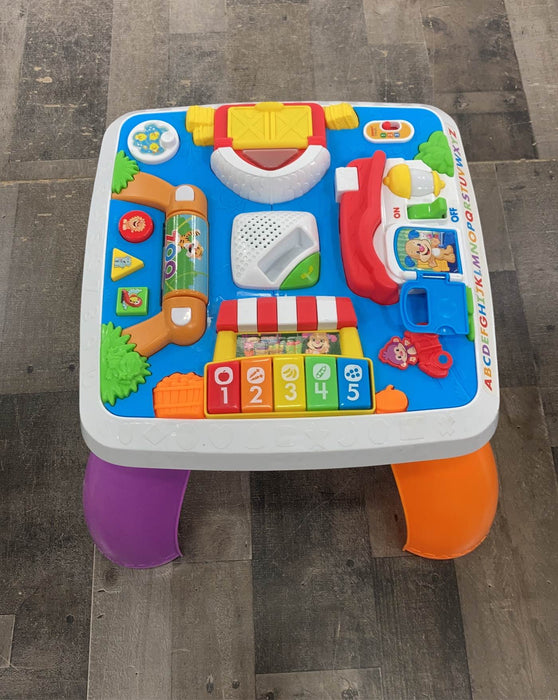 used Fisher Price Laugh & Learn Learning Table