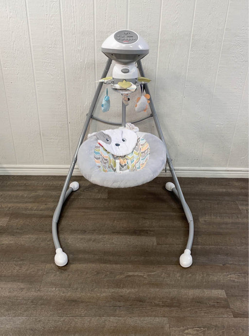 secondhand Fisher Price Cradle 'n Swing, Sweet Snugapuppy Dreams