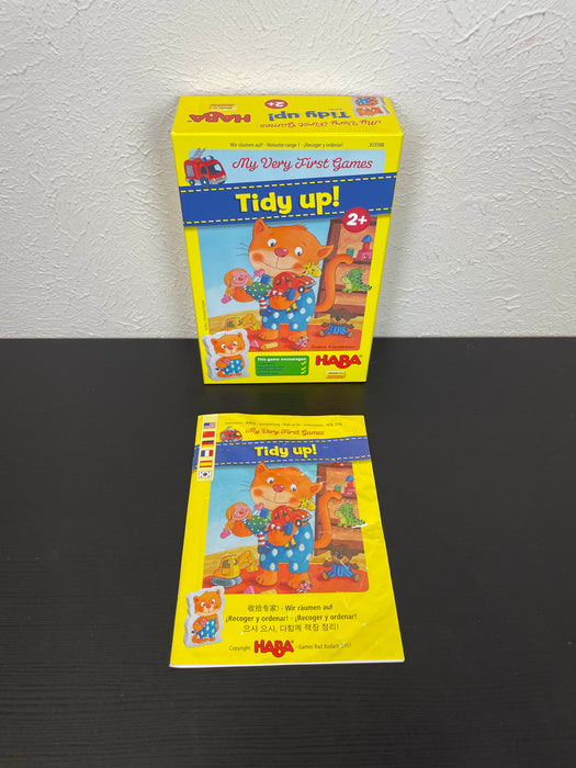 used HABA My Very First Games-Tidy Up