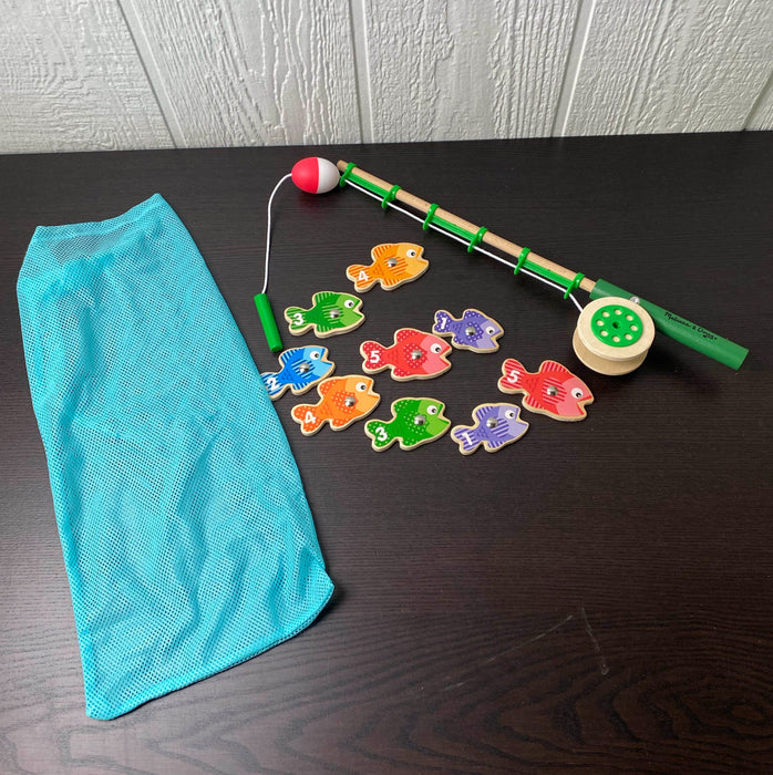 used Melissa & Doug Catch & Count Magnetic Fishing Rod Set