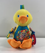 used Eric Carle The Very Hungry Caterpillar Developmental Duck Rattle Clip