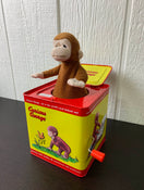 secondhand Schylling Curious George Jack In The Box