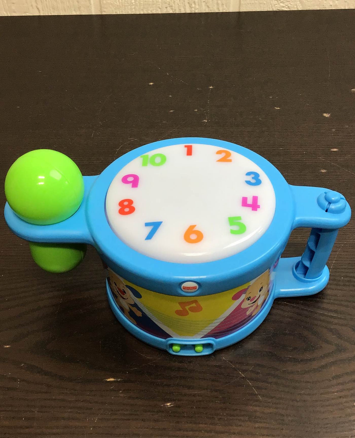 Fisher price laugh and learn tap orders and teach drum