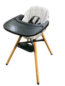 secondhand Lalo 2-in-1 Highchair, Licorice