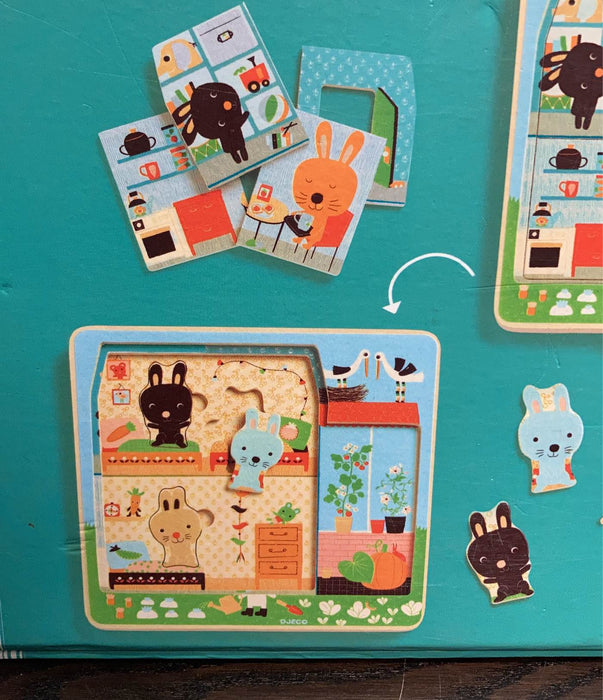 used DJECO Layer Puzzle