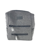 used Dagne Dover Indi Diaper Backpack Medium, Heather Grey