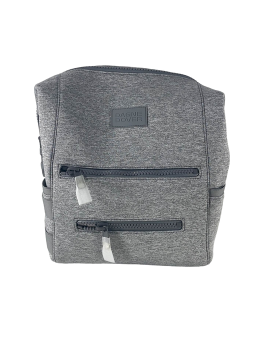 used Dagne Dover Indi Diaper Backpack Medium, Heather Grey