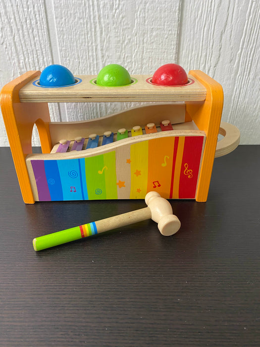 secondhand Hape Pound And Tap Bench