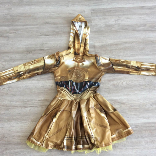 secondhand Star Wars Girls C-3PO Costume, Girls medium