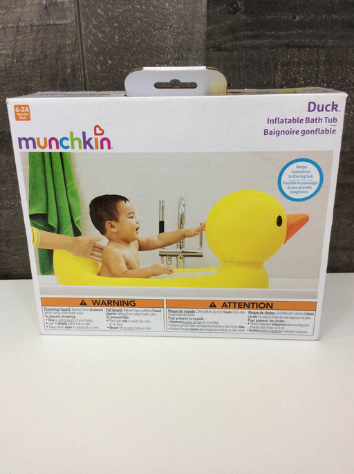 used Munchkin Inflatable Duck Tub