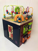 secondhand B. Toys Zany Zoo Wooden Activity Cube