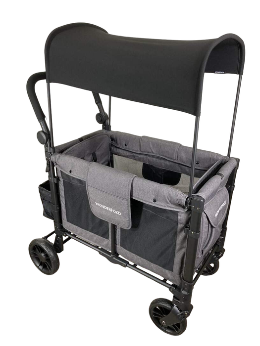 used Wonderfold W2 Elite Multifunctional Stroller Wagon, Charcoal Grey, 2023