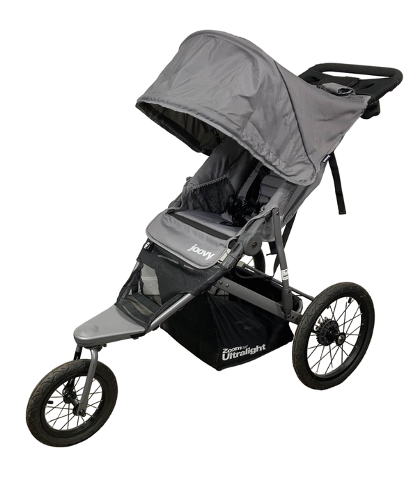 used Joovy Zoom 360 Ultralight Jogging Stroller, 2019, Charcoal