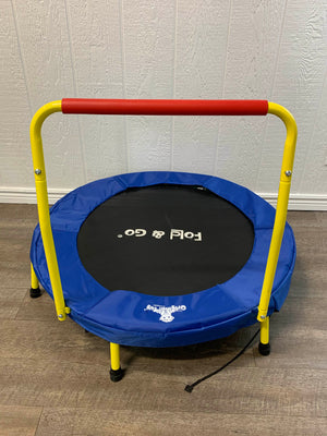 Company fold outlet & go trampoline