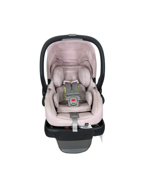 secondhand UPPAbaby MESA V2 Infant Car Seat, 2022, Alice - Dusty Pink