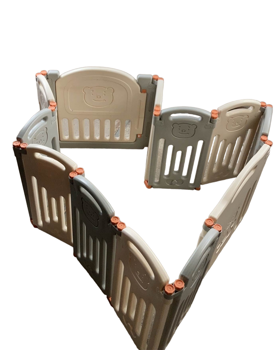 secondhand Costway Foldable Baby Playpen 15 Panel Play Yard