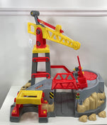 secondhand American Plastic Toys Build And Play Colossal Construction Zone Vehicle Playset