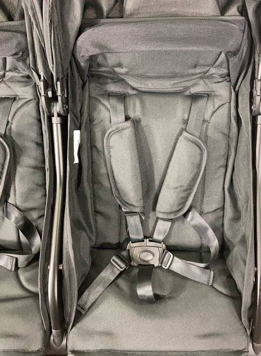 Shop Mompush Lithe Double Stroller, 2022, Black at GoodBuy Gear
