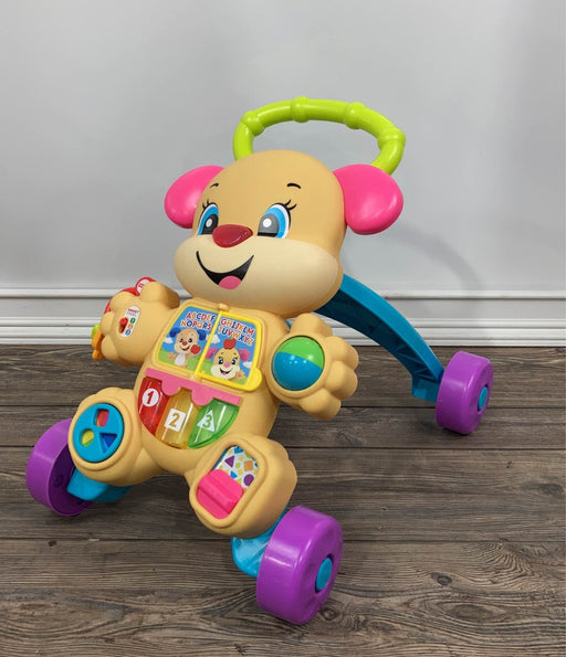 used Fisher Price Laugh & Learn Smart Stages Learn With Puppy Walker, Sis