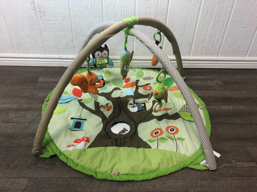 used Skip Hop Activity Gym/ Playmat, Treetop Friends
