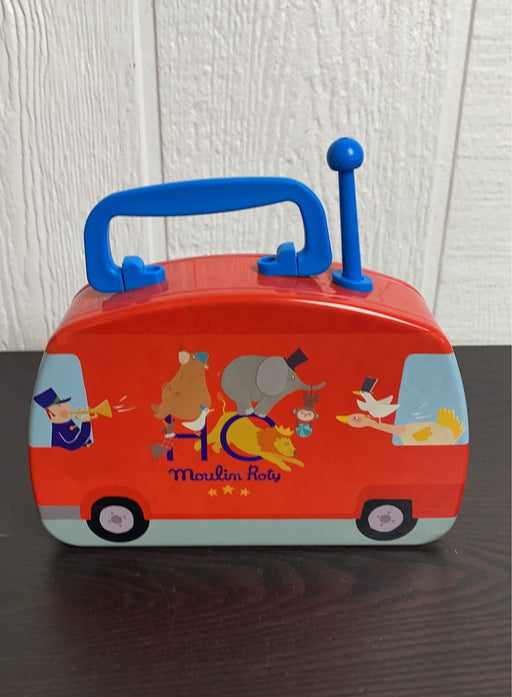 secondhand Moulin Roty Musical Circus Bus