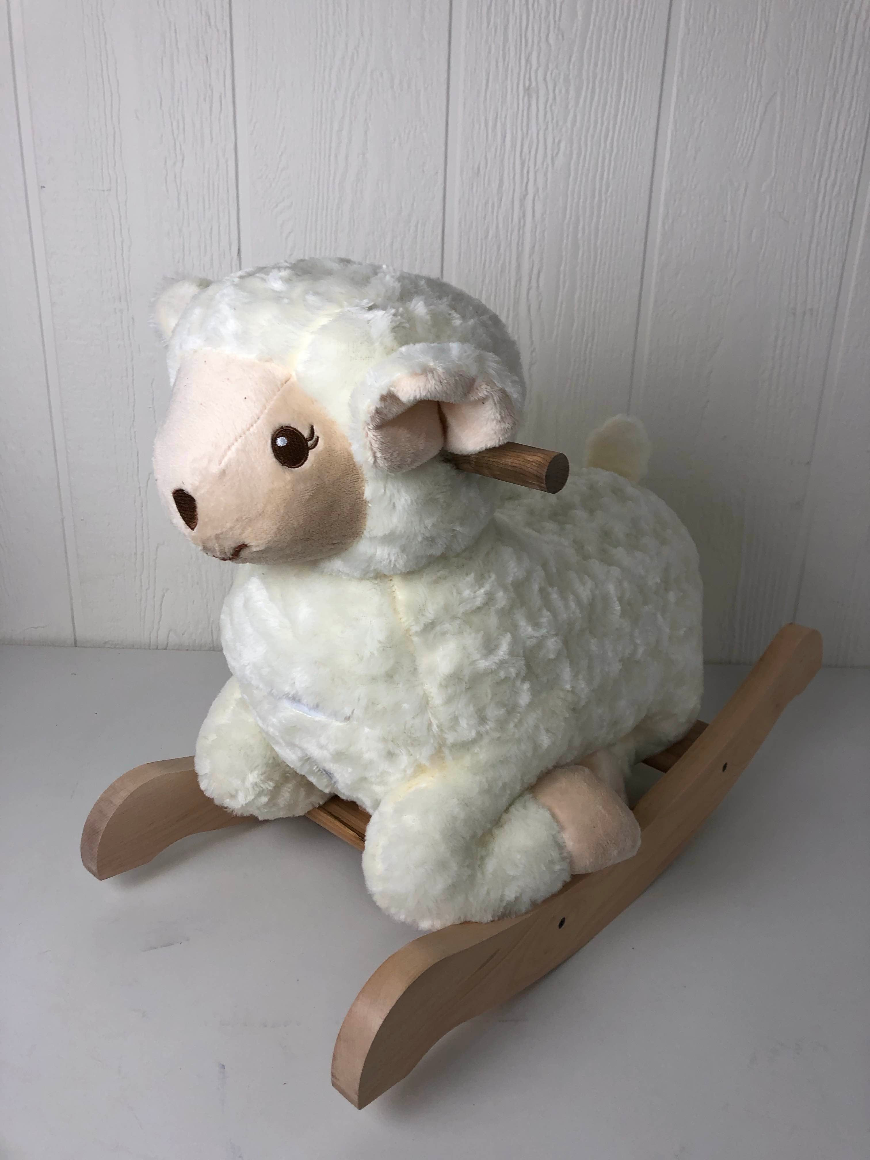 Baby lamb online rocker