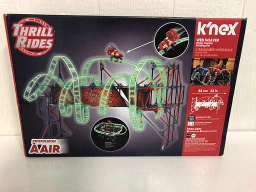 used K'Nex Web Weaver Roller Coaster