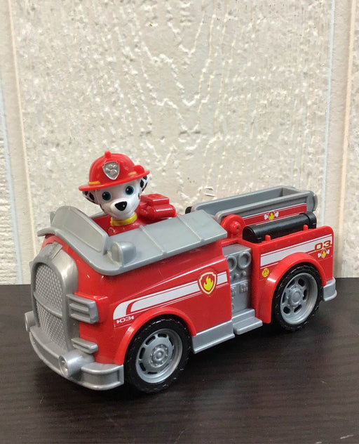 used PAW Patrol Fire Engine With Marshall Toy