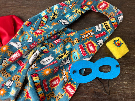 used Superhero Dress Up Set