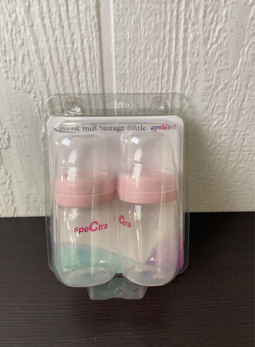 used Spectra Baby 5oz Breastmilk Storage 2 Pack