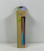 used Avanchy Bamboo Baby Spoons 5-Pack, Blue Edition