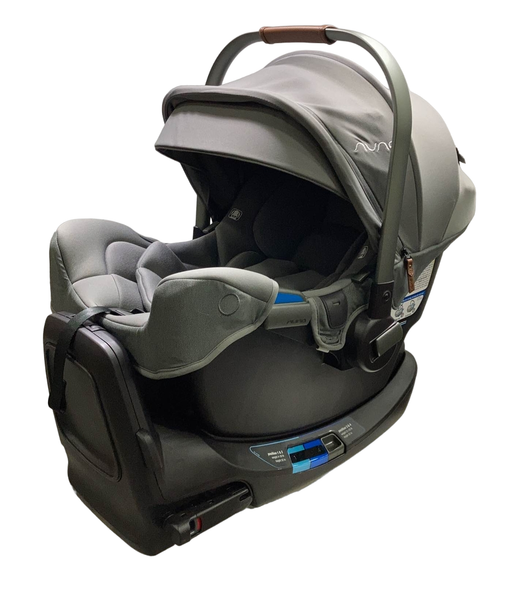 used Nuna PIPA rx Infant Car Seat with RELX Base, 2023, Granite