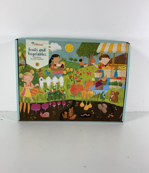 used Our Little Treehouse Fruits And Vegetables 48 Piece Puzzle