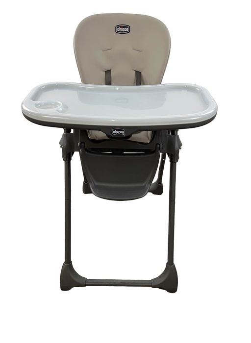 used Chicco Polly Highchair, Taupe
