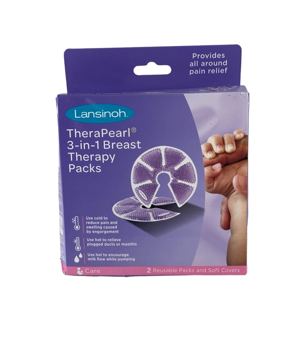 used Lansinoh Therapearl 3-in-1 Breast Therapy Packs