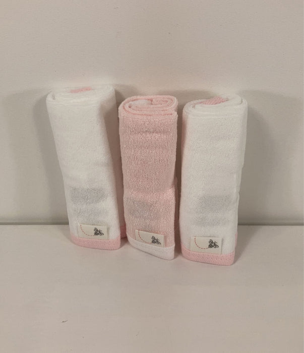 Shop Burt's Bees Baby Washcloths 3 Pack, Blossom Pink at GoodBuy Gear
