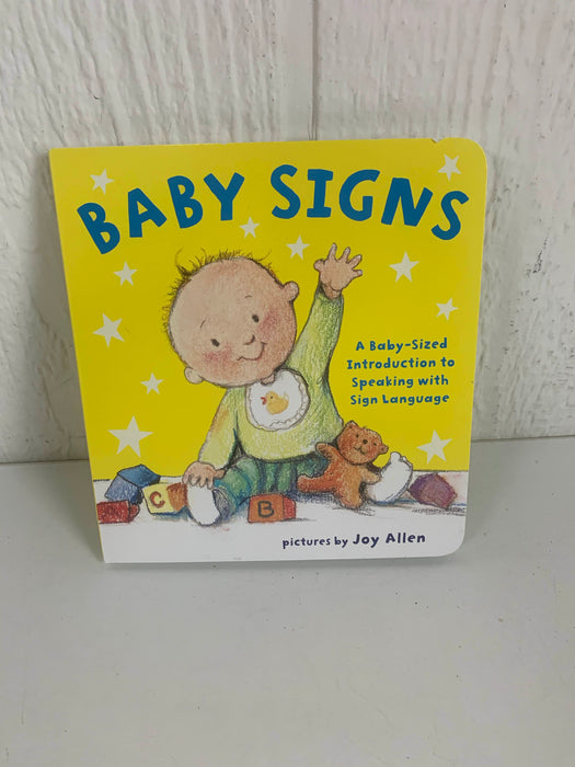 used Baby Signs Book