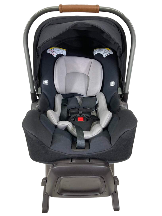 secondhand Nuna PIPA rx Infant Car Seat, Caviar, 2023