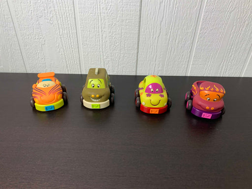 secondhand B. Toys Pull Back Toddler Cars