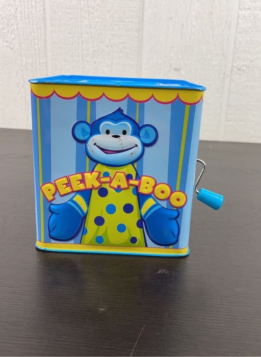 used Fat Brain Toys Peek A Boo Jack in a Box