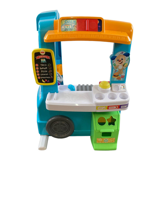 secondhand Fisher Price Laugh And Learn Servin’ Up Fun Food Truck