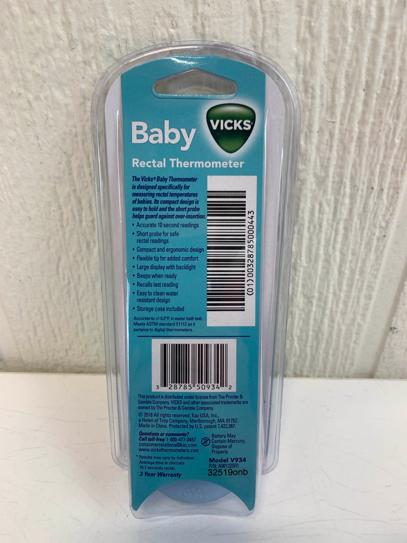 Vick’s Baby Rectal Thermometer