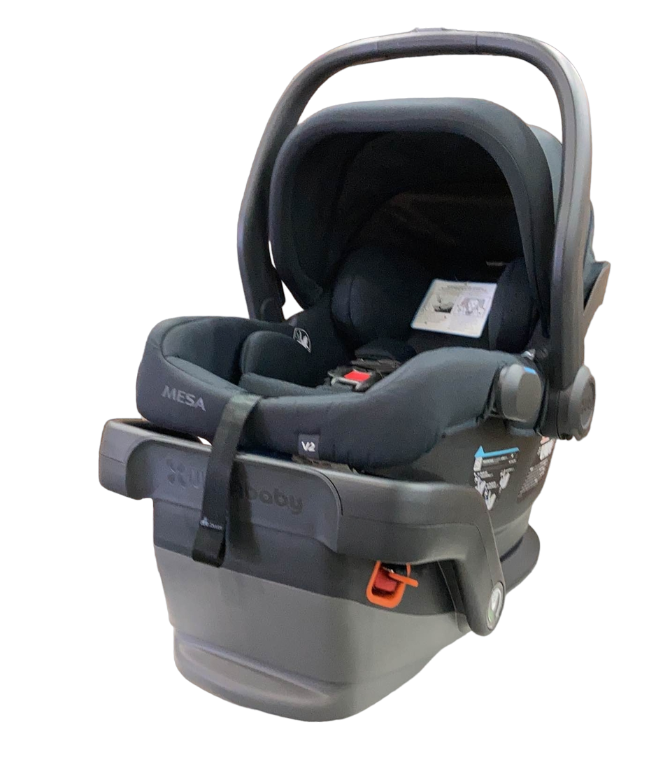 mesa infant car seat uppababy UPPAbaby MESA V2 Infant Car Seat, 2022, Jake (Black)