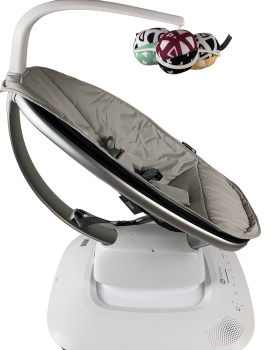 secondhand 4moms MamaRoo Multi-Motion Baby Swing, Grey Classic