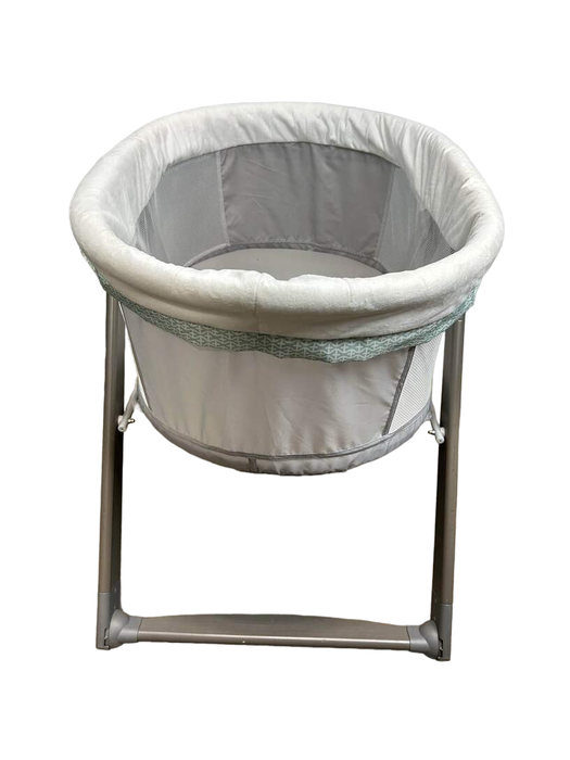 secondhand Ingenuity Foldaway Rocking Wood Bassinet, Carrington