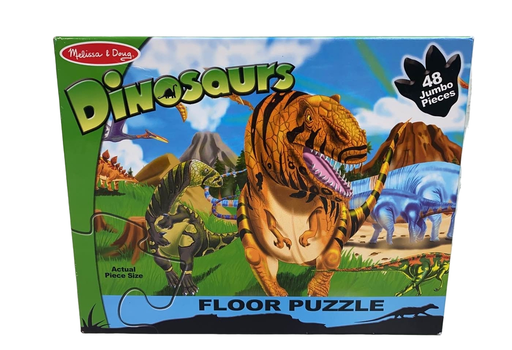 used Melissa & Doug Dinosaur Floor Puzzle