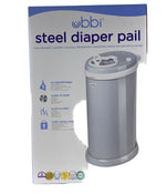 Shop Ubbi Diaper Pail, Grey at GoodBuy Gear