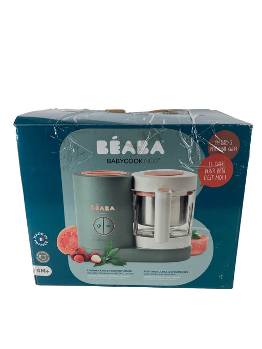 used Beaba Babycook Neo Baby Food Maker, Eucalyptus HIDDEN PHOTOS