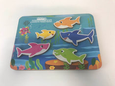 secondhand Pinkfong Baby Shark Wooden Sound Puzzle