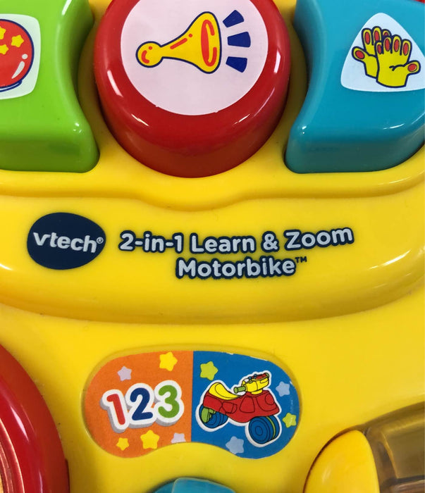 VTech 2-in-1 Learn And Zoom Motorbike